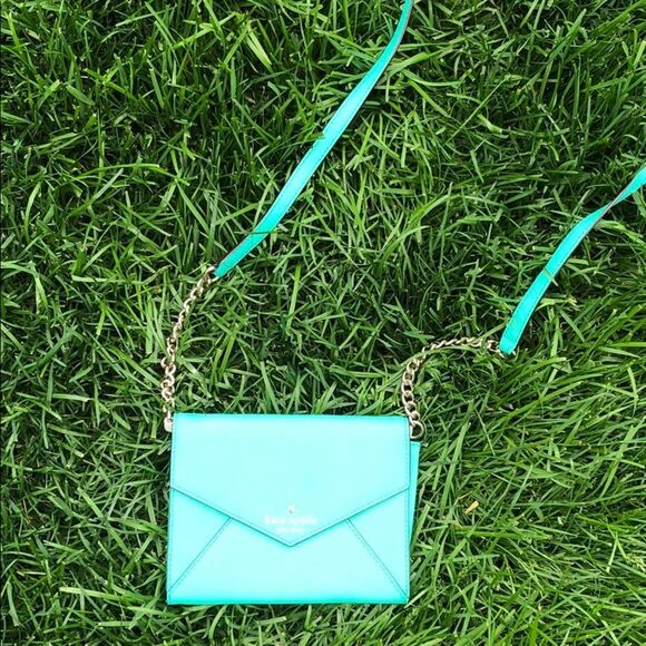 Kate Spade Mini Mint Envelope Style Crossbody Bag - Picture 1 of 5